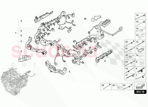 Part Diagram for Lamborghini 0P2971883