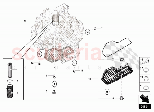 Part Diagram for Lamborghini N0138485