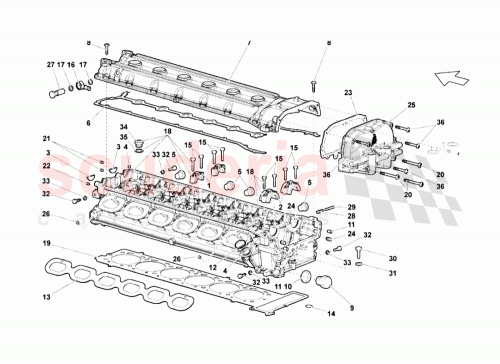 Part Diagram for Lamborghini WHT001669