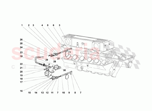 Part Diagram for Lamborghini 07M129885