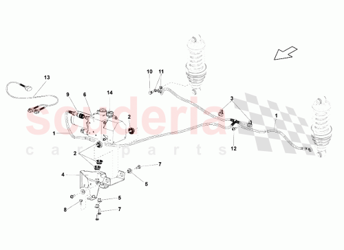 Part Diagram for Lamborghini 401616733A