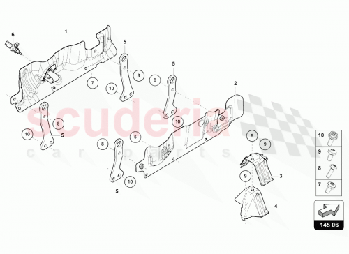 Part Diagram for Lamborghini 0P2119229B