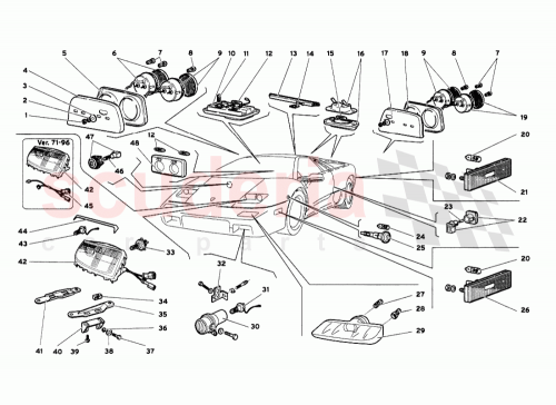 Part Diagram for Lamborghini 0063002162