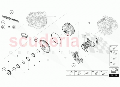 Part Diagram for Lamborghini 0BZ301325B
