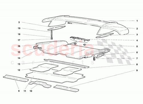 Part Diagram for Lamborghini 009490010