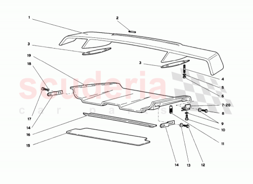 Part Diagram for Lamborghini 0097006962