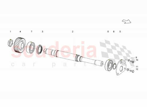 Part Diagram for Lamborghini 086525283