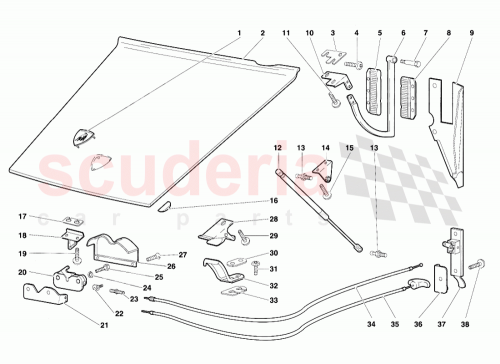 Part Diagram for Lamborghini 008700325