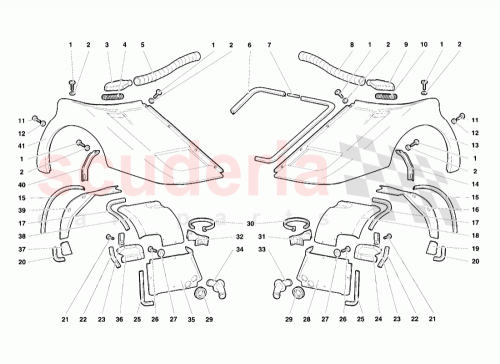 Part Diagram for Lamborghini 009453135