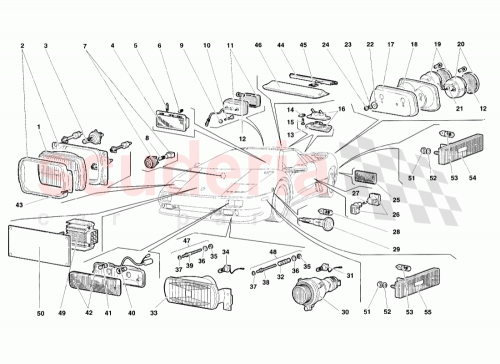 Part Diagram for Lamborghini 009944100