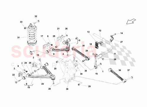 Part Diagram for Lamborghini N90848404