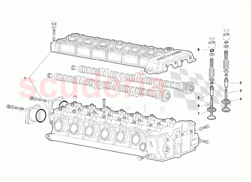 Part Diagram for Lamborghini 001235954