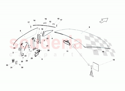 Part Diagram for Lamborghini 40785370100