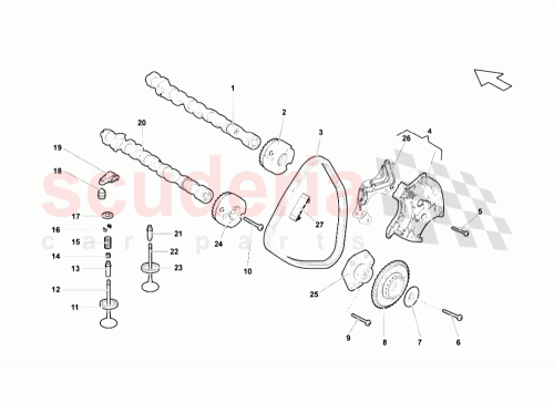 Part Diagram for Lamborghini 079109470