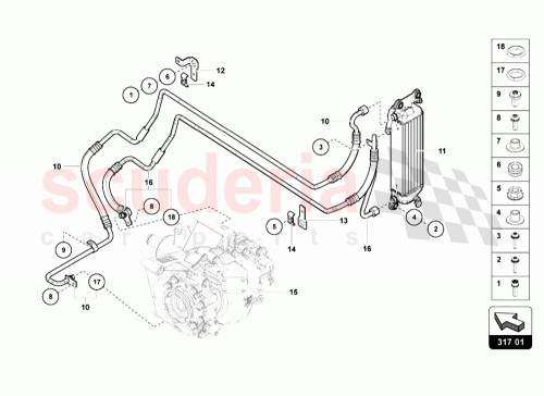 Part Diagram for Lamborghini 470511538