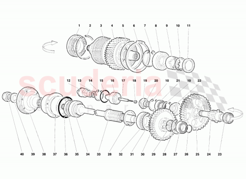 Part Diagram for Lamborghini 002426901