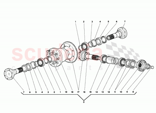 Part Diagram for Lamborghini 0023004293