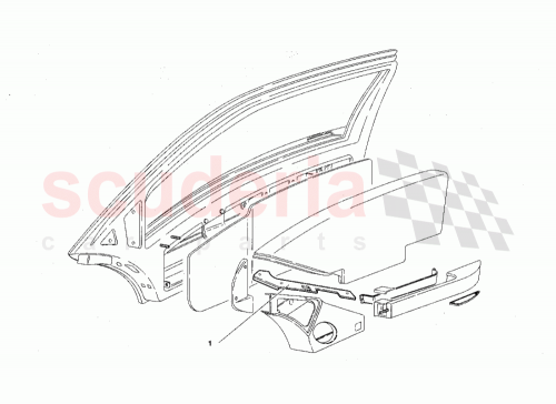 Part Diagram for Lamborghini 009421537