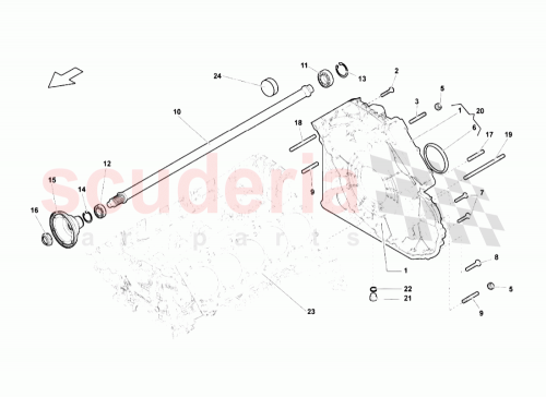 Part Diagram for Lamborghini WHT000198