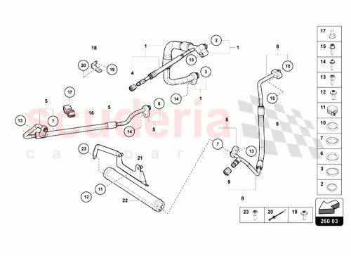 Part Diagram for Lamborghini 470260704B