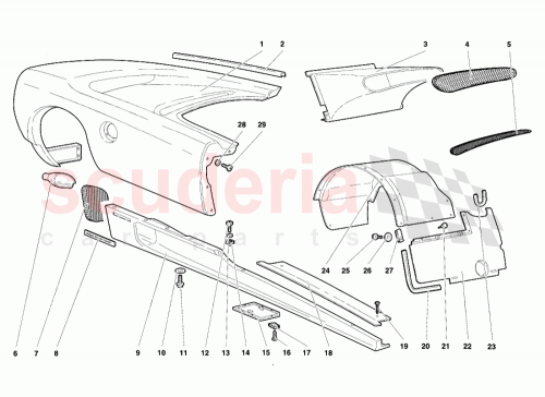 Part Diagram for Lamborghini 009430169