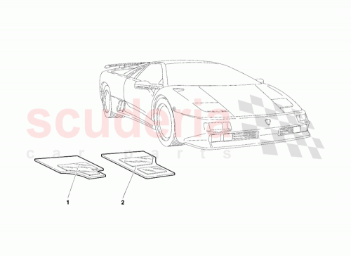 Part Diagram for Lamborghini 009458127