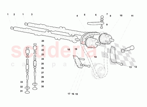 Part Diagram for Lamborghini 07M109320N