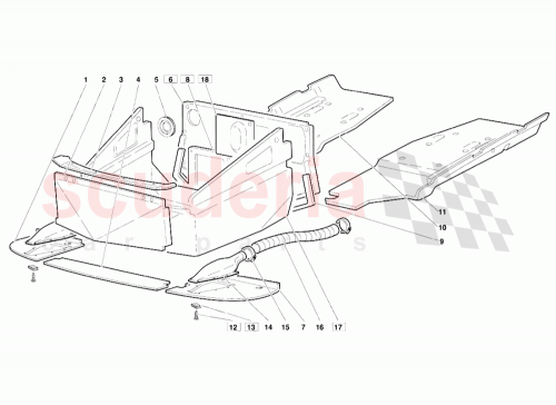 Part Diagram for Lamborghini 009411110