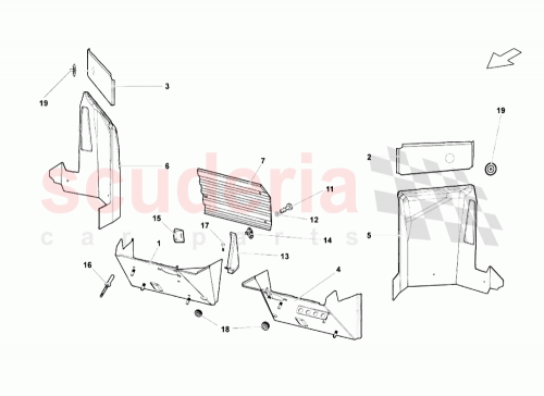 Part Diagram for Lamborghini 402864775C