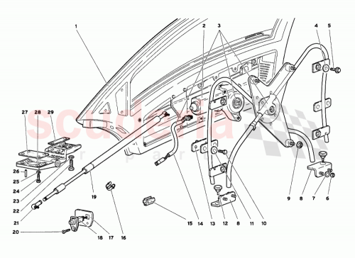 Part Diagram for Lamborghini 0072009906