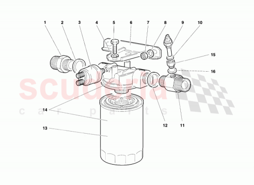 Part Diagram for Lamborghini 001535918
