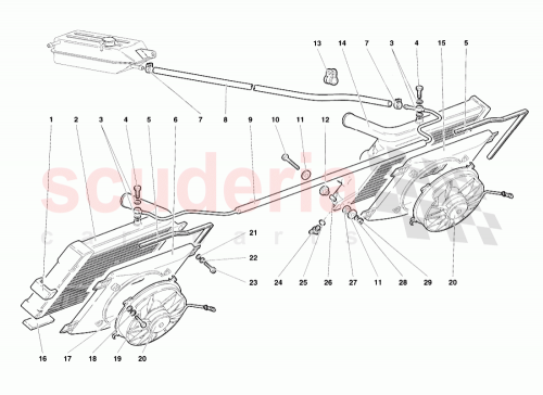 Part Diagram for Lamborghini 410121333