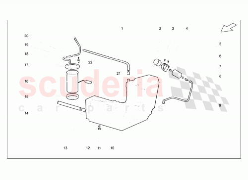 Part Diagram for Lamborghini 8L0919051H