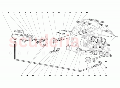 Part Diagram for Lamborghini 002134759
