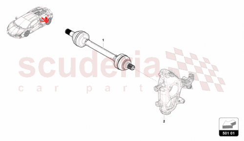 Part Diagram for Lamborghini 47B501204C