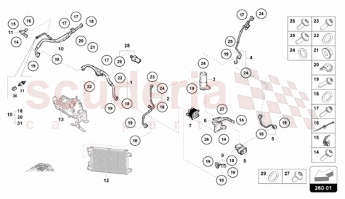 Part Diagram for Lamborghini 47B260759A