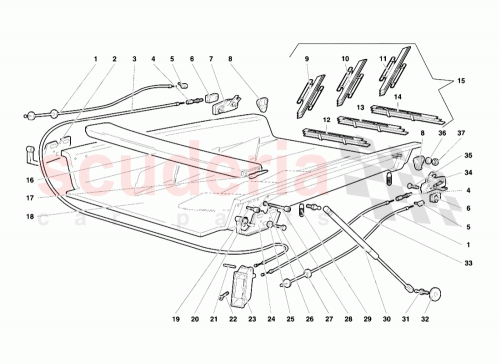 Part Diagram for Lamborghini 009460405