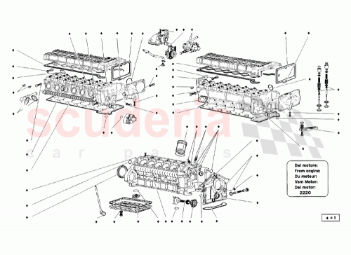 Part Diagram for Lamborghini 0011005352