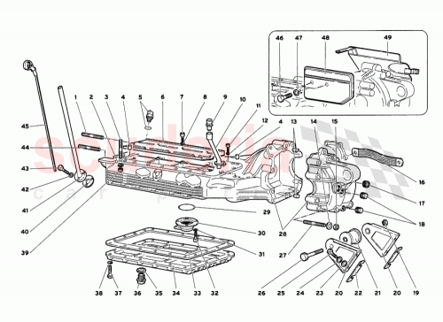 Part Diagram for Lamborghini 450132002