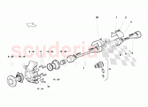 Part Diagram for Lamborghini 410927801C
