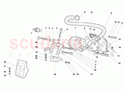 Part Diagram for Lamborghini 07M903667