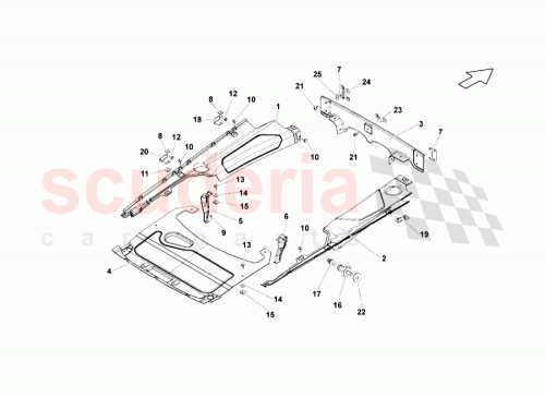 Part Diagram for Lamborghini 07L103724P