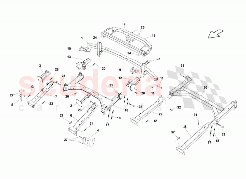 Part Diagram for Lamborghini 420813176