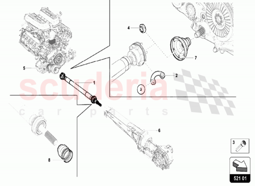 Part Diagram for Lamborghini 420407357