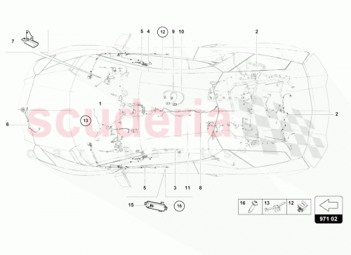 Part Diagram for Lamborghini 470971029J