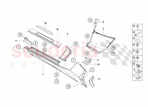 Part Diagram for Lamborghini 470853883