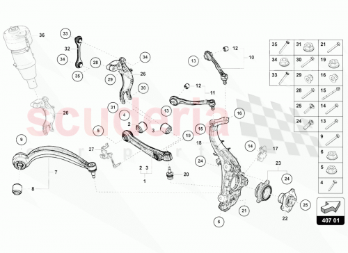 Part Diagram for Lamborghini 4ML498625