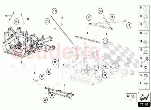 Part Diagram for Lamborghini 470813031D