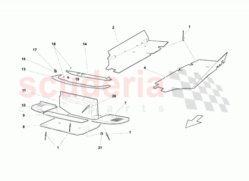 Part Diagram for Lamborghini N10080501