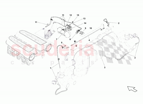 Part Diagram for Lamborghini 8D0611797D